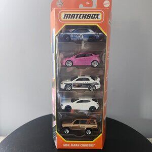 2024 Matchbox 5 Pack MBX Japan Cruisers